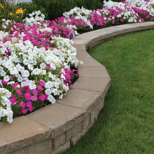5 border edging ideas with stones and bricks